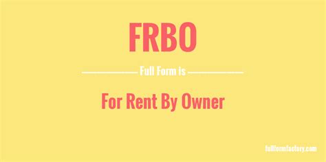 frbo meaning